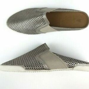 Frye Women's Mules 9.5 Melanie Gore Perf Slip on